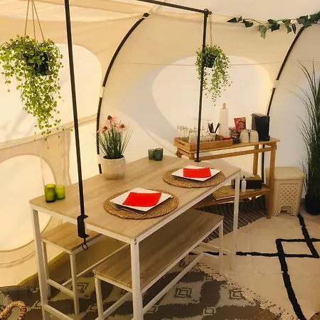 Luxe Glamping Moonlight אוהל מפואר *